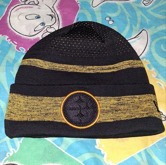 New Era Other - 2021 New Era Sideline Pittsburgh Steelers Tech Knit Winter Beanie Hat
